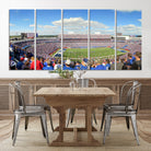 35302-MGV-CV-36X24-Buffalo Bills NFL Football Team Print - Buffalo Highmark Stadium Wall Art Canvas Print