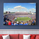 Buffalo Bills NFL Football Team Print - Buffalo Highmark Stadium Wall Art Canvas Print