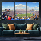 Buffalo Bills NFL Football Team Print - Buffalo Highmark Stadium Wall Art Canvas Print