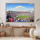 35302-MGV-FC-36X24_Natural-Buffalo Bills NFL Football Team Print - Buffalo Highmark Stadium Wall Art Canvas Print