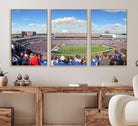 35302-MGV-FC-60X30-3P_Natural-Buffalo Bills NFL Football Team Print - Buffalo Highmark Stadium Wall Art Canvas Print