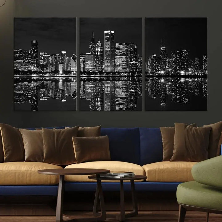 Chicago Wall Art Canvas Print 