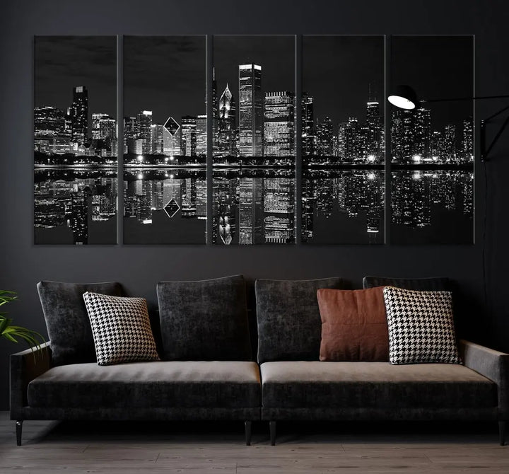 Chicago Wall Art Canvas Print 