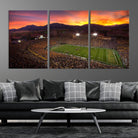58708-MGV-CV-36X24-Colorado Buffaloes Football Team Print - Boulder Folsom Field Stadium Wall Art Canvas Print
