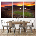 58708-MGV-CV-36X24-Colorado Buffaloes Football Team Print - Boulder Folsom Field Stadium Wall Art Canvas Print