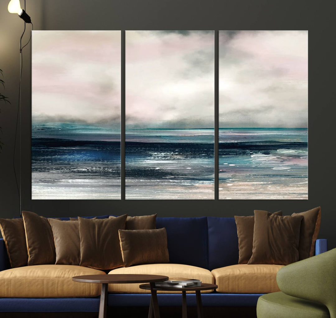 Contemporary Abstract Wall Art Canvas Print