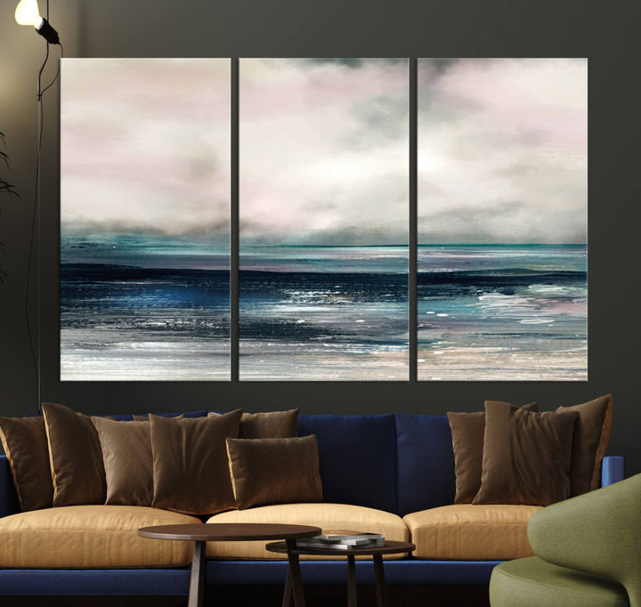 Contemporary Abstract Wall Art Canvas Print