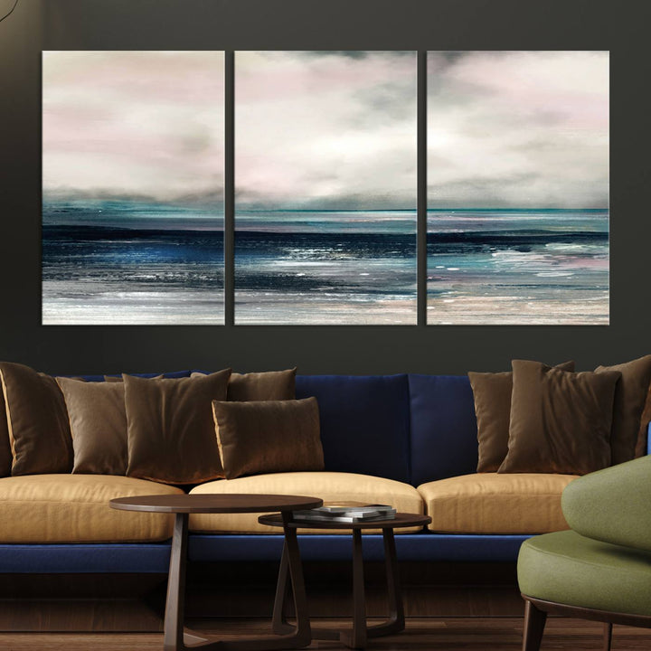 Contemporary Abstract Wall Art Canvas Print