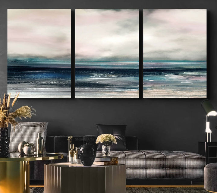 Contemporary Abstract Wall Art Canvas Print