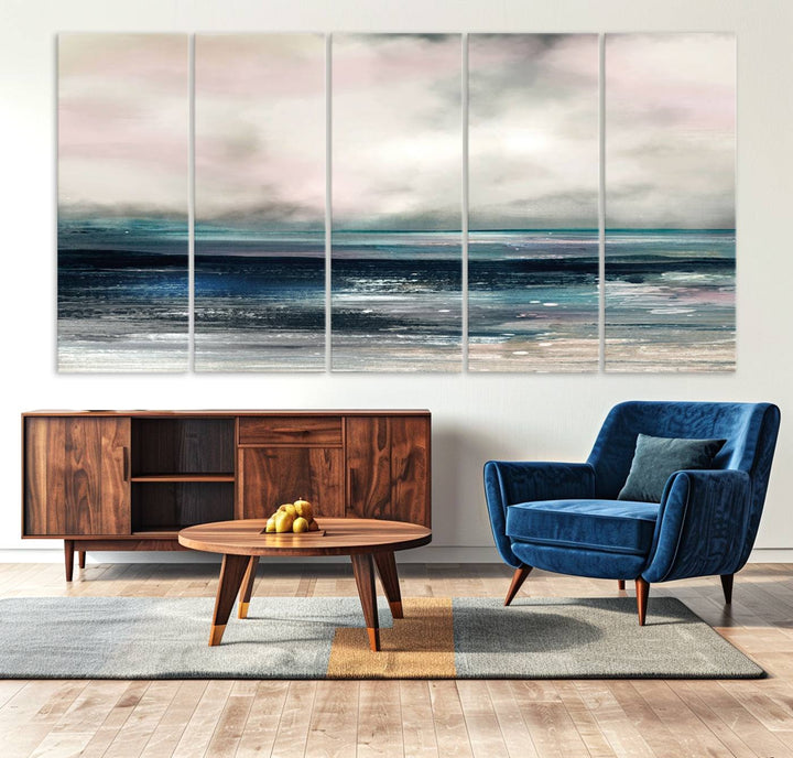 Contemporary Abstract Wall Art Canvas Print