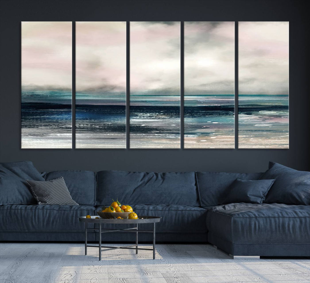 Contemporary Abstract Wall Art Canvas Print