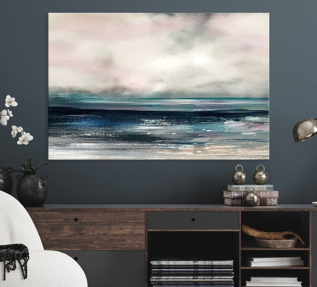 Contemporary Abstract Wall Art Canvas Print