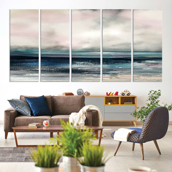 Contemporary Abstract Wall Art Canvas Print