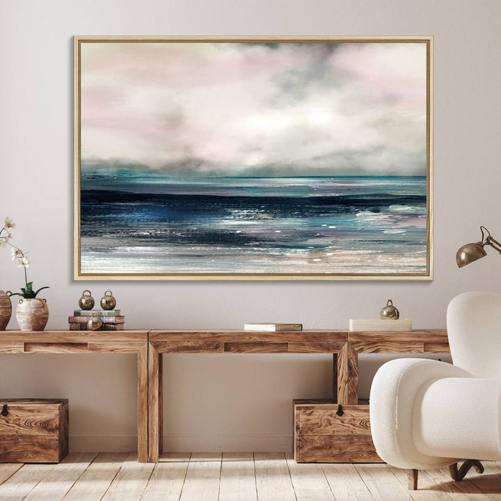 Contemporary Abstract Wall Art Canvas Print