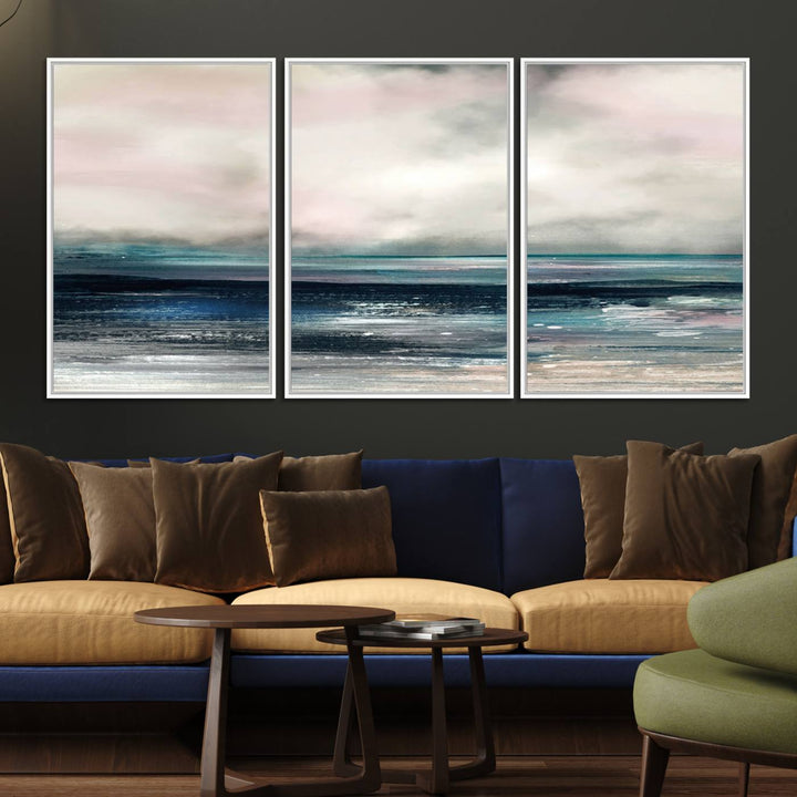 63797-MGV-FC-60X30-3P_White-Contemporary Abstract Wall Art Canvas Print