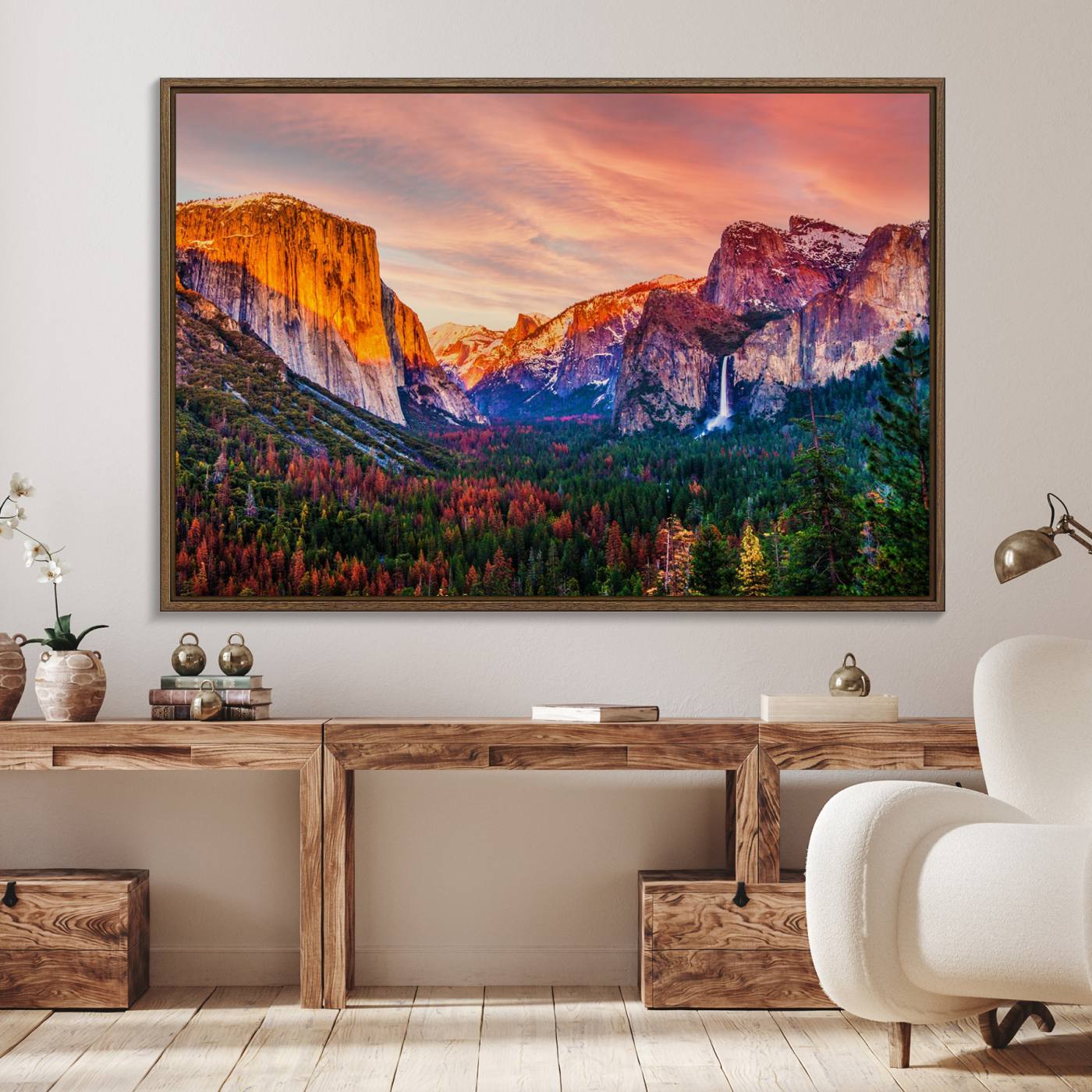 El Capitan Yosemite National Park Canvas Wall Art Print