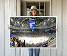 55708-MGV-CV-36X24-Enterprise Center | Missouri St. Louis Blues Ice Hockey Stadium Wall Art | Canvas Print | Ready to Hang