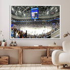 55708-MGV-FC-36X24_White-Enterprise Center | Missouri St. Louis Blues Ice Hockey Stadium Wall Art | Canvas Print | Ready to Hang
