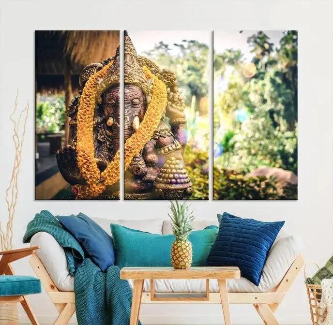 Edit-Images-Hinduism Statue Wall Art Canvas Print