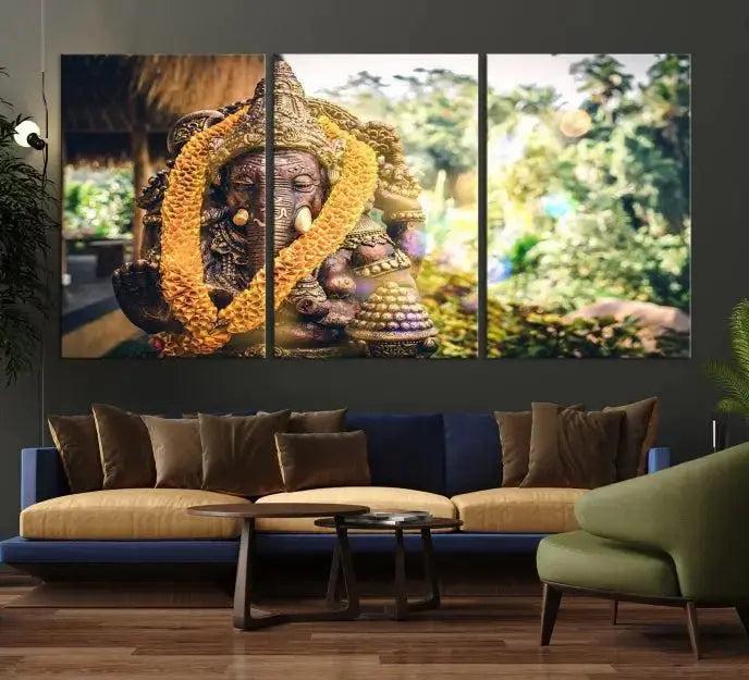 Edit-Images-Hinduism Statue Wall Art Canvas Print