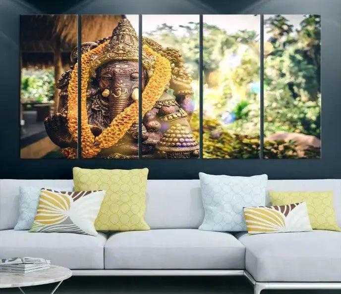 Edit-Images-Hinduism Statue Wall Art Canvas Print
