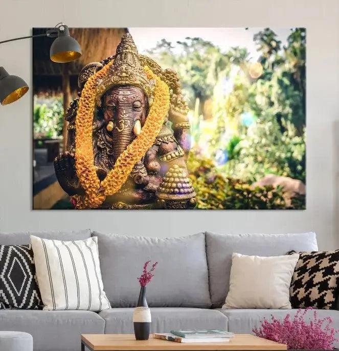 Edit-Images-Hinduism Statue Wall Art Canvas Print