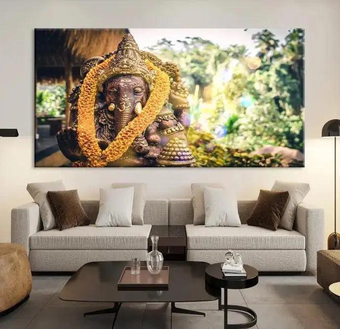 Edit-Images-Hinduism Statue Wall Art Canvas Print