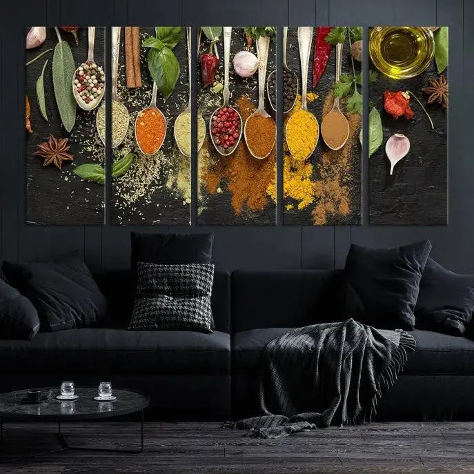 Edit-Images-Kitchen Spice Wall Art Canvas Print