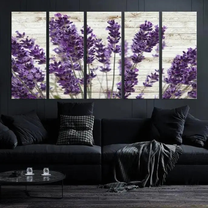 Edit-Images-Lavender Canvas Wall Art Flower Print