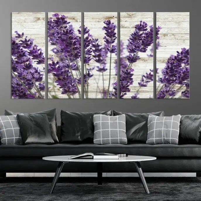 Edit-Images-Lavender Canvas Wall Art Flower Print