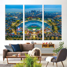 78144-MGV-CV-36X24-Los Angeles Dodgers Wall Art Canvas, Dodger Stadium Wall Art Canvas Print - MLB Baseball Stadium