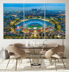 78144-MGV-CV-36X24-Los Angeles Dodgers Wall Art Canvas, Dodger Stadium Wall Art Canvas Print - MLB Baseball Stadium