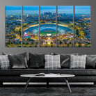 78144-MGV-CV-36X24-Los Angeles Dodgers Wall Art Canvas, Dodger Stadium Wall Art Canvas Print - MLB Baseball Stadium