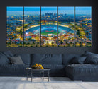 78144-MGV-CV-36X24-Los Angeles Dodgers Wall Art Canvas, Dodger Stadium Wall Art Canvas Print - MLB Baseball Stadium