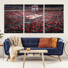 Louisville Cardinals Basketball Print Canvas - Louisville KFC Yum Center Arena Wall Art Canvas Print