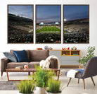 90831-MGV-CV-36X24-Michigan State Spartans Football Team Print - East Lansing Spartan Stadium Canvas Print