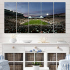 90831-MGV-CV-60X31-5P-Michigan State Spartans Football Team Print - East Lansing Spartan Stadium Canvas Print