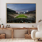 90831-MGV-FC-36X24_Natural-Michigan State Spartans Football Team Print - East Lansing Spartan Stadium Canvas Print