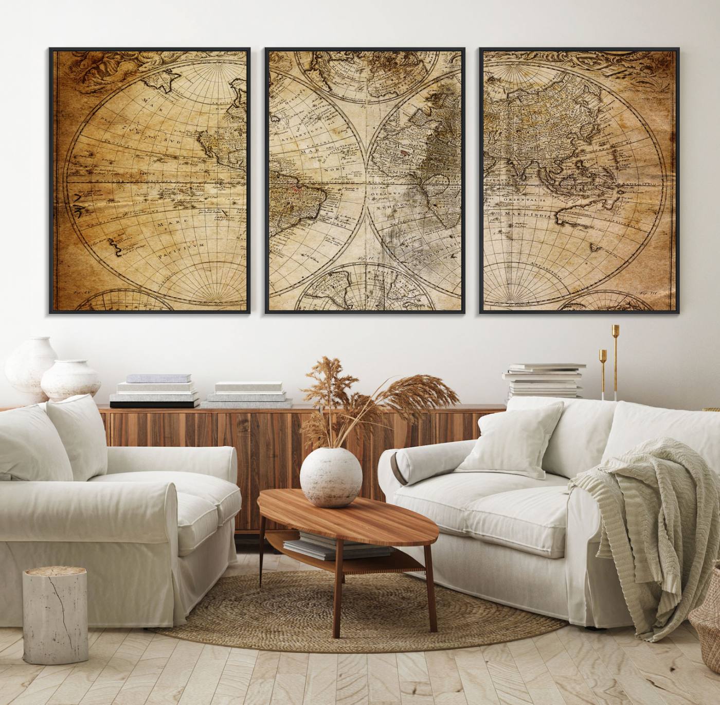 75053-MGV-FC-60X30-3P_Black-Push Pin World Map Canvas Print – Travel Tracker Wall Art for Couples, Perfect Anniversary Gift for Home or Office Decor