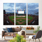 Oracle Park San Francisco Giants Wall Art | Oracle Park Stadium Canvas Print| Large Framed Baseball Wall Decor
