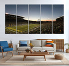 21429-MGV-CV-36X24-Oregon Ducks Football Team Print - Eugene Autzen Stadium Wall Art Canvas Print