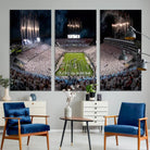 Penn Stadium Football Wall Art Canvas Print, Pennsylvania University Football Stadium