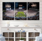 Penn Stadium Football Wall Art Canvas Print, Pennsylvania University Football Stadium