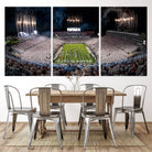 11391-MGV-CV-36X24-Penn Stadium Football Wall Art Canvas Print, Pennsylvania University Football Stadium