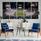 11391-MGV-CV-36X24-Penn Stadium Football Wall Art Canvas Print, Pennsylvania University Football Stadium