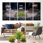 11391-MGV-CV-36X24-Penn Stadium Football Wall Art Canvas Print, Pennsylvania University Football Stadium