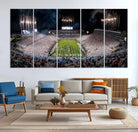11391-MGV-CV-36X24-Penn Stadium Football Wall Art Canvas Print, Pennsylvania University Football Stadium