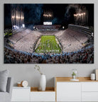 Penn Stadium Football Wall Art Canvas Print, Pennsylvania University Football Stadium