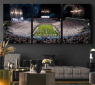 Penn Stadium Football Wall Art Canvas Print, Pennsylvania University Football Stadium