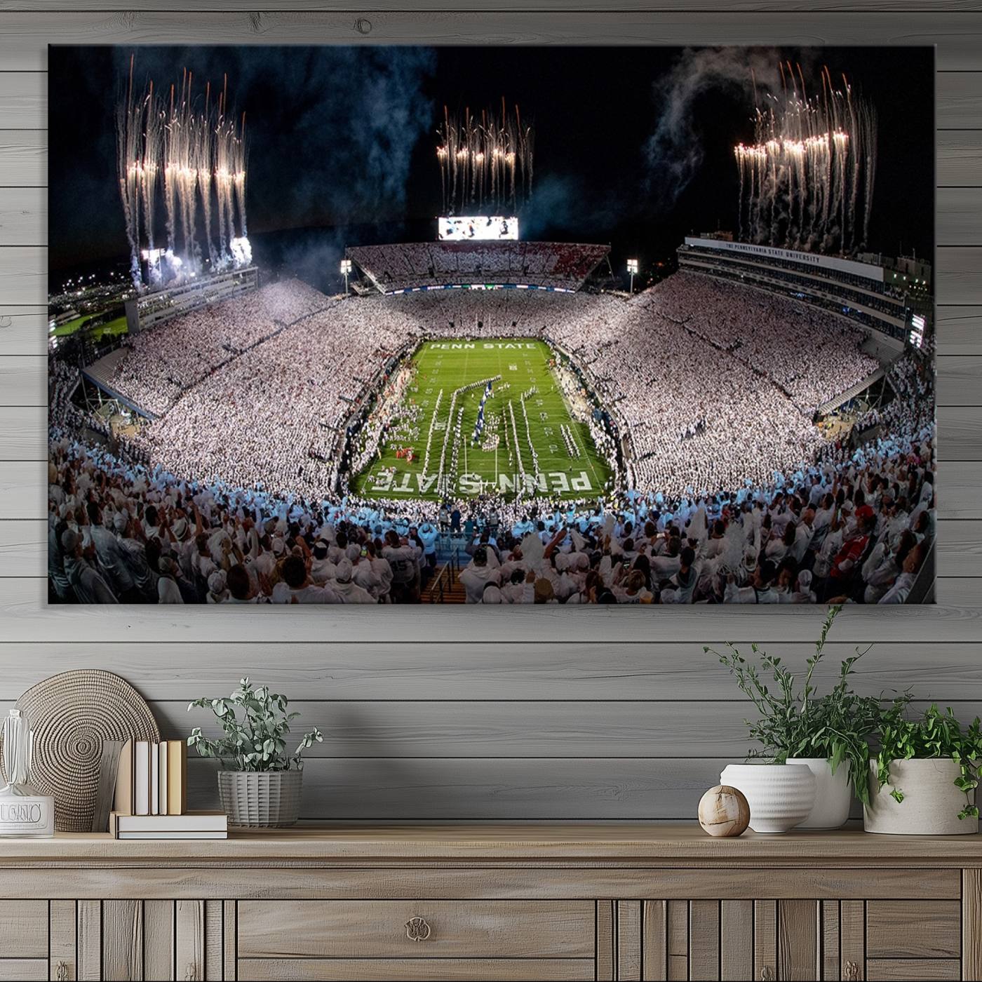 Penn State Football Wall Art - Canvas Stadium Print